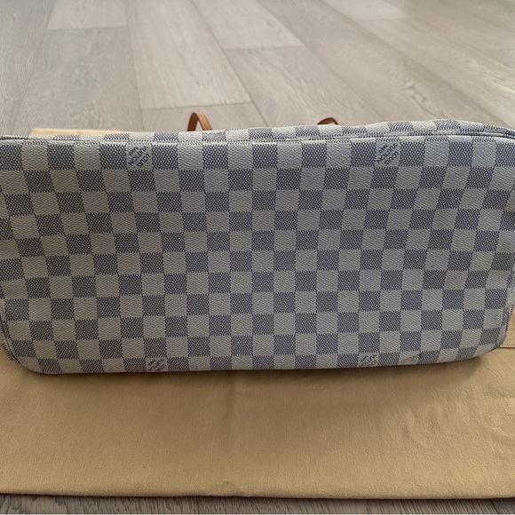 💯 Authentic Louis Vuitton Neverfull GM Damier Azur Canvas - Picture 6 of 9